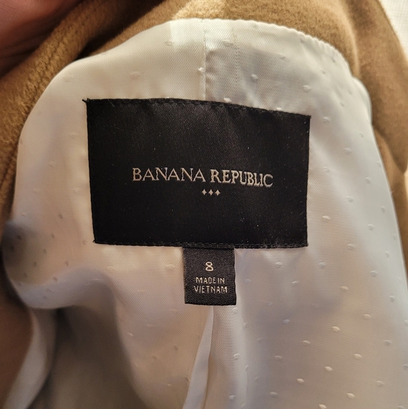 NWOT Banana Republic Camel Blazer - Picture 10 of 14